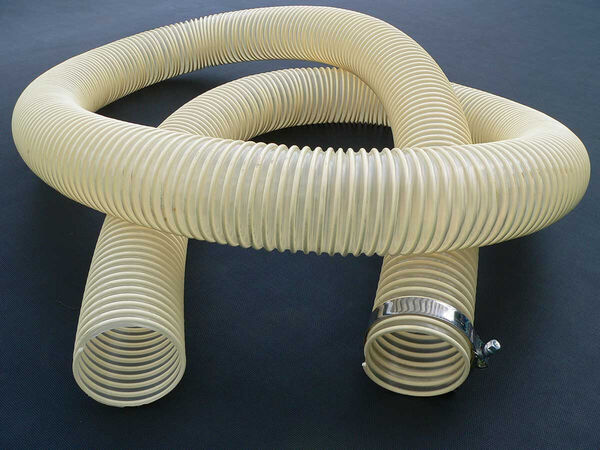 EU01 Flexible Food Grade Ducting for Paddock Cleaning