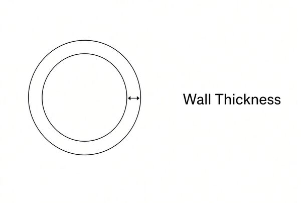 wall thickness illustration