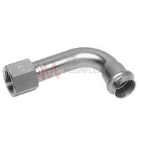 BSPT Female x Female Elbow 15-22mm Stainless Steel