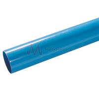 Blue Coated Aluminium Pipes 3m