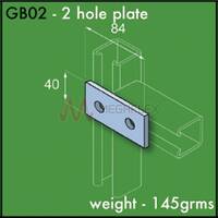 2 Hole Plates