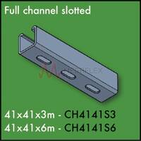 41 x 41 Slotted Channel 25mm