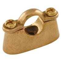 Hospital Pipe Clips Brass