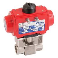 Pneumatic Stainless Steel Ball Valves BSP 6K