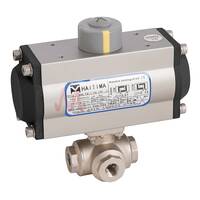 BSP 3WT Ball Valve F/W HAITIMA Double Acting