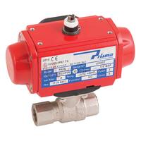 Pneumatic Actuated Brass Ball Valves