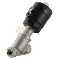 2 Way Normally Open Angle Seat Valves Stainless Steel