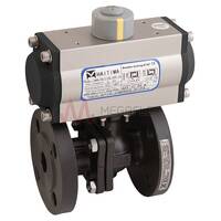 Pneumatic Actuated Carbon Steel Ball Valve 2-3″