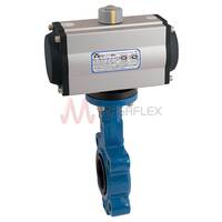 Pneumatic Actuated Butterfly Valves WRAS Approved