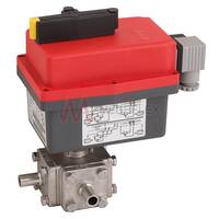 Electric Actuated Stainless Steel T Port Ball Valves