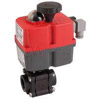 BSP Carbon Steel Ball Valves Electric Actuated