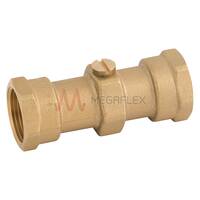 WRAS Screw BSP Double Check Valve Brass