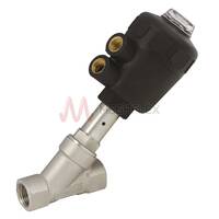 BSPP DN10-50 316 Normally Open Angle Seat Valves