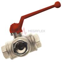 BSP Female Ball Valve 3-Way T