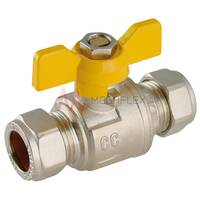 28mm Brass Ball Valve WRAS