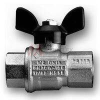 4″ BSPP Brass Ball Valve Yellow