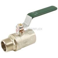 Green Brass Ball Valves BSP Male x Female