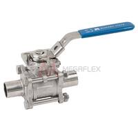 Stainless Steel Ball Valves 3-Piece Cavity Filled