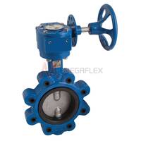 Lugged PN16 WRAS Butterfly Valve Stainless Steel/EPDM Gear
