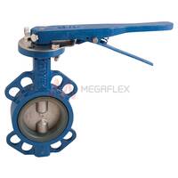 Wafer Butterfly Valves Cast Iron/Stainless Steel Disc Silicone