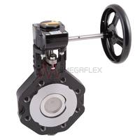 Lugged & Tapped Butterfly Valve Carbon Steel/Stainless Steel Gear Operated