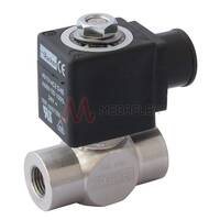 2/2 Solenoid Valves Stainless Steel FKM 24VDC-230VAC