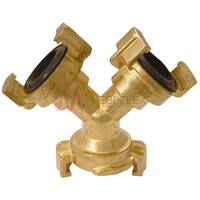 Triple Outlet Brass Water Coupling