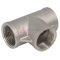 1/2″ NPT Tee 316 Stainless Steel