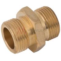Double Bodied Reducing Union BSPP Male 1/2″-1/4″