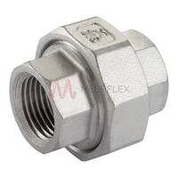 BSPP Female Hex Union Stainless Steel