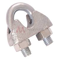 Electro Galvanised Wire Rope Grips