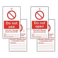 ″Do Not Use″ Tags Pack of 10