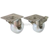 Swivel Brake Castors NYL Tyre