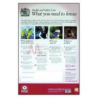 Health & Safety Law Poster