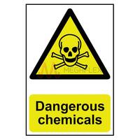 Dangerous Chemicals Sign