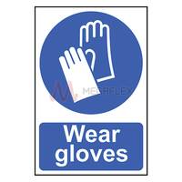 Wear Gloves Sign 200x300mm