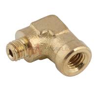 M5x0.8 Brass Elbow Adaptor