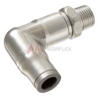 BSPT Male Stud Elbow 6-10mm Stainless Steel