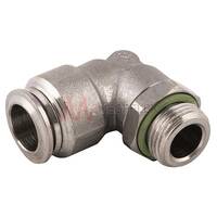 BSPP Swivel Elbow Brass