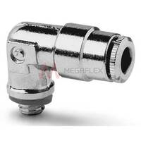 M5 Male Elbow 4mm Push-Fit Fitting
