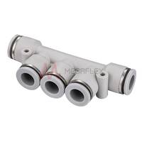 Tee Push-Fit Fittings 6-12mm OD