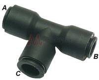 Tee Push-Fit Fittings 8-12mm OD