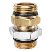 Bulkhead Push-Fit Fittings M22/M16 Brass