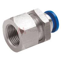 Female Bulkhead Push-Fit Fittings