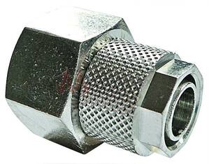 Hydraulic Metric Compression To BSPP Male Stud Fittings – 6mm To 12mm, Zinc Steel