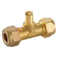 1/4″ Test Point Union Fitting Brass