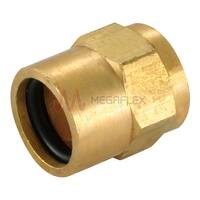 10mm PVC Covered Copper Tube Nut