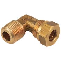 BSPT Male x OD Elbow Brass