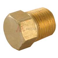 3/8″ NPT Male Plug Brass