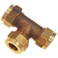 1/4″ Brass Tee Connector